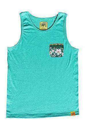 Team Phun Hawaiian-Print Men’s Vest