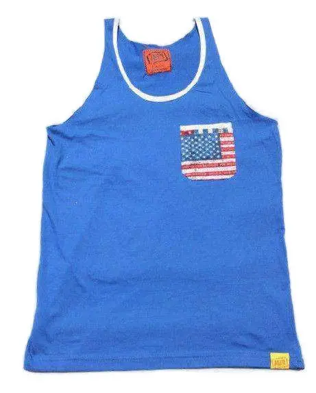 Team Phun USA Flag-Print Men’s Vest