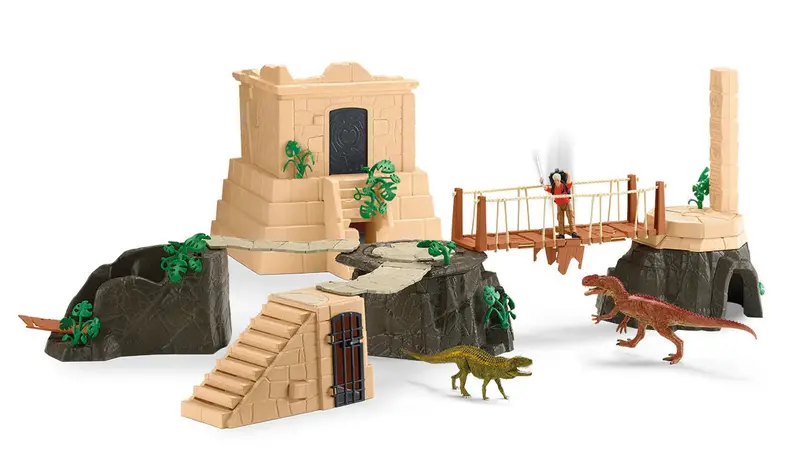 The Conquest of the Dino Temple Action Playset #42656