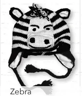 Toddler Zebra Animal Hat – Soft, Adjustable Costume Headwear