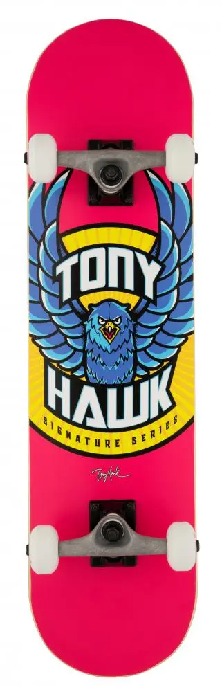 Tony Hawk SS 180 Street Complete Skateboard – Pink Eagle Logo