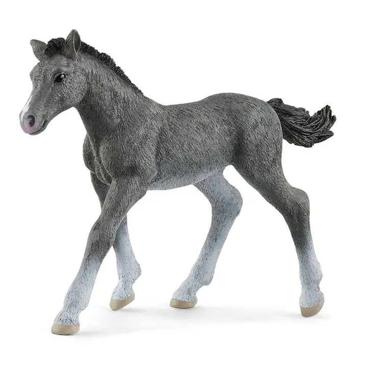 Trakehner Foal Plush Toy – Realistic Young Horse Figure