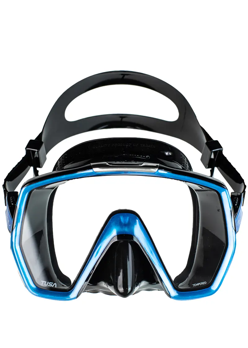 TUSA Freedom HD Fishtail Blue/Black Snorkeling Mask