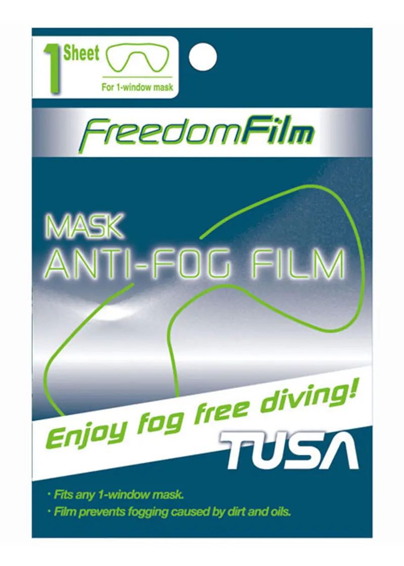 Tusa Single-Lens Mask Anti-Fog Film Sheet