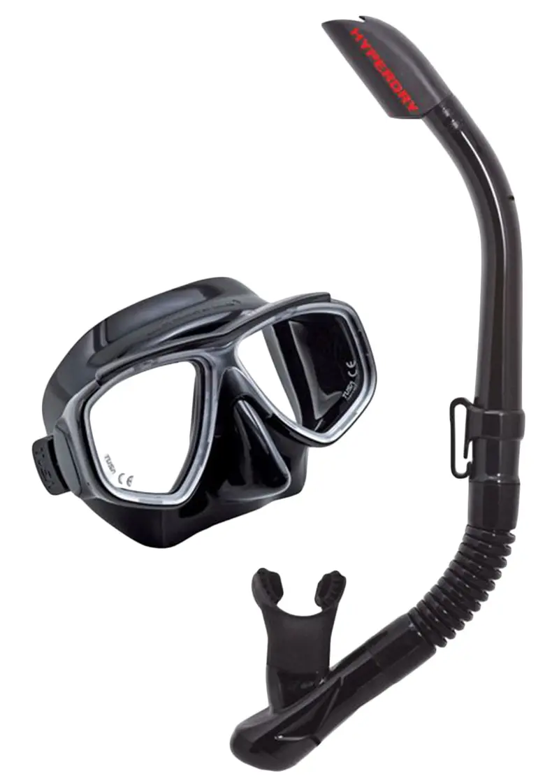 Tusa Splendive Adult Snorkeling Set – Mask & Snorkel Combo