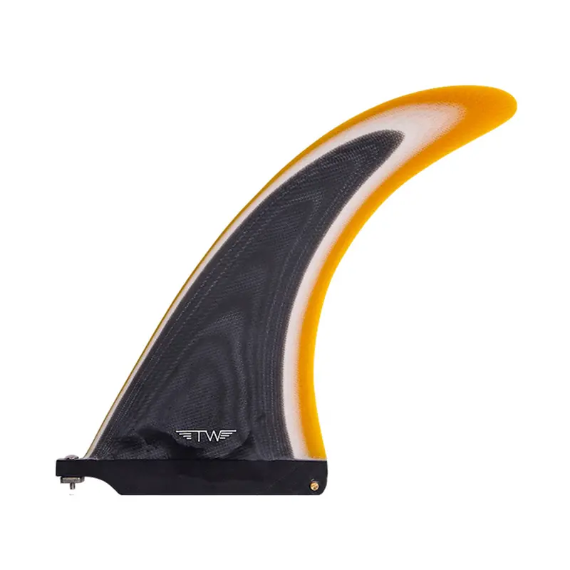 Tyler Warren Raked Fin – 9.25″ – Black, White & Gold Accents