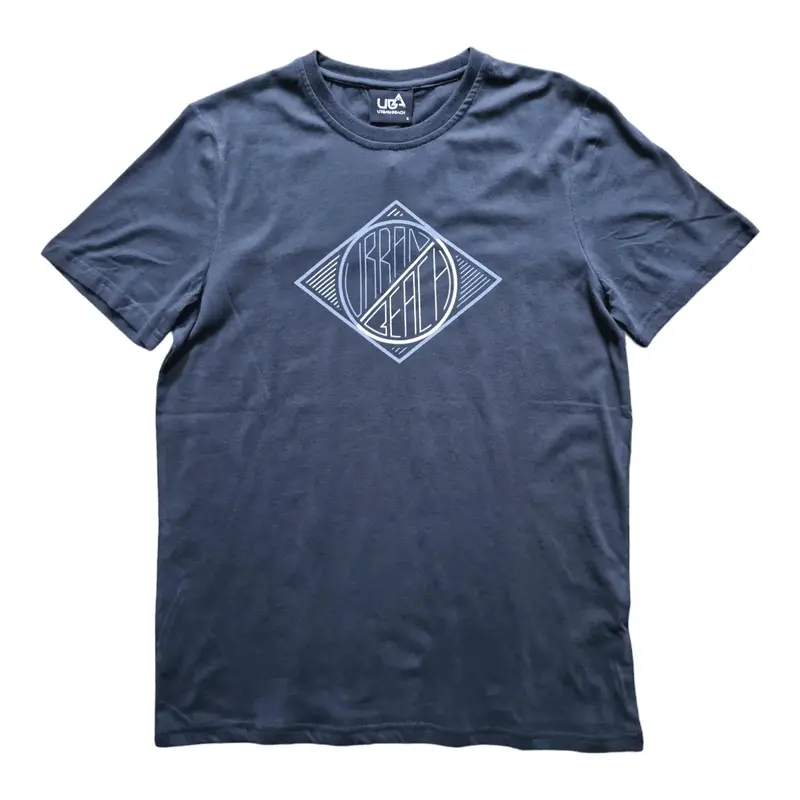 Urban Beach Hilo Men’s Dark Blue Cotton T-Shirt