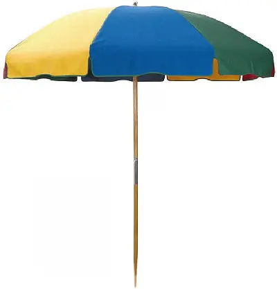 UV-Resistant Beach Umbrella Rental on the Gold Coast