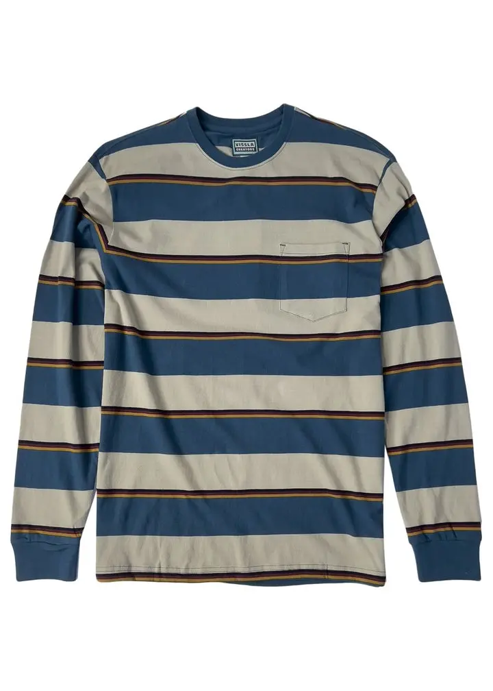Vissla Creators Stripe Long-Sleeve Pocket Tee