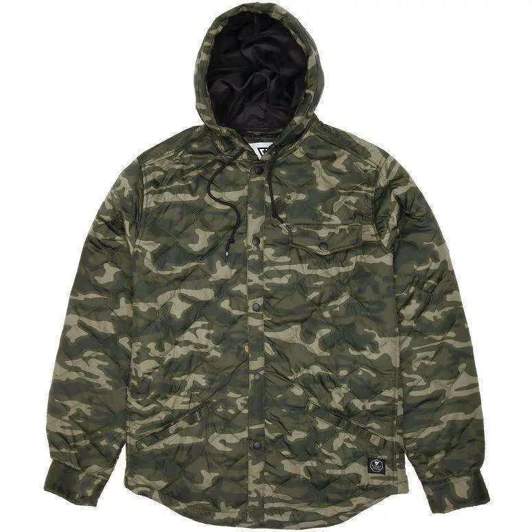 Vissla Cronkite Camouflage Hoodie Jacket