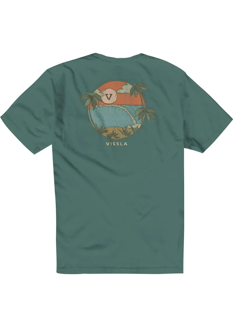 Vissla Hideaway Premium Cotton Pocket T-Shirt