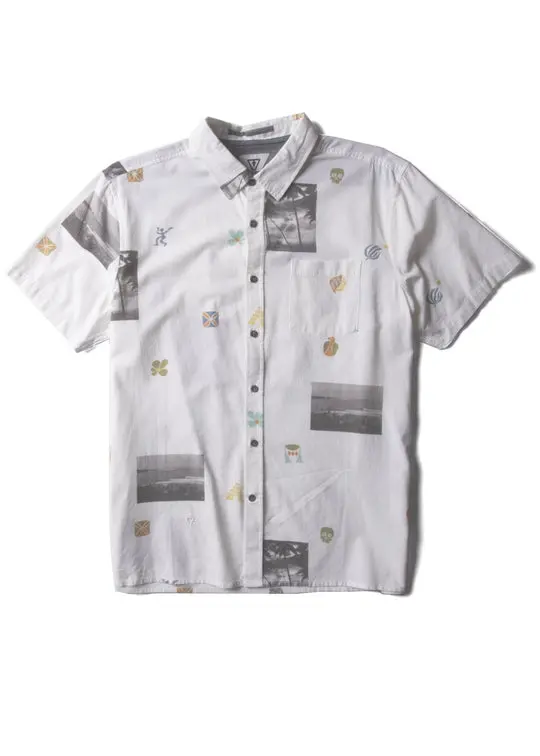 Vissla Neu Wave Organic Cotton Short Sleeve Shirt