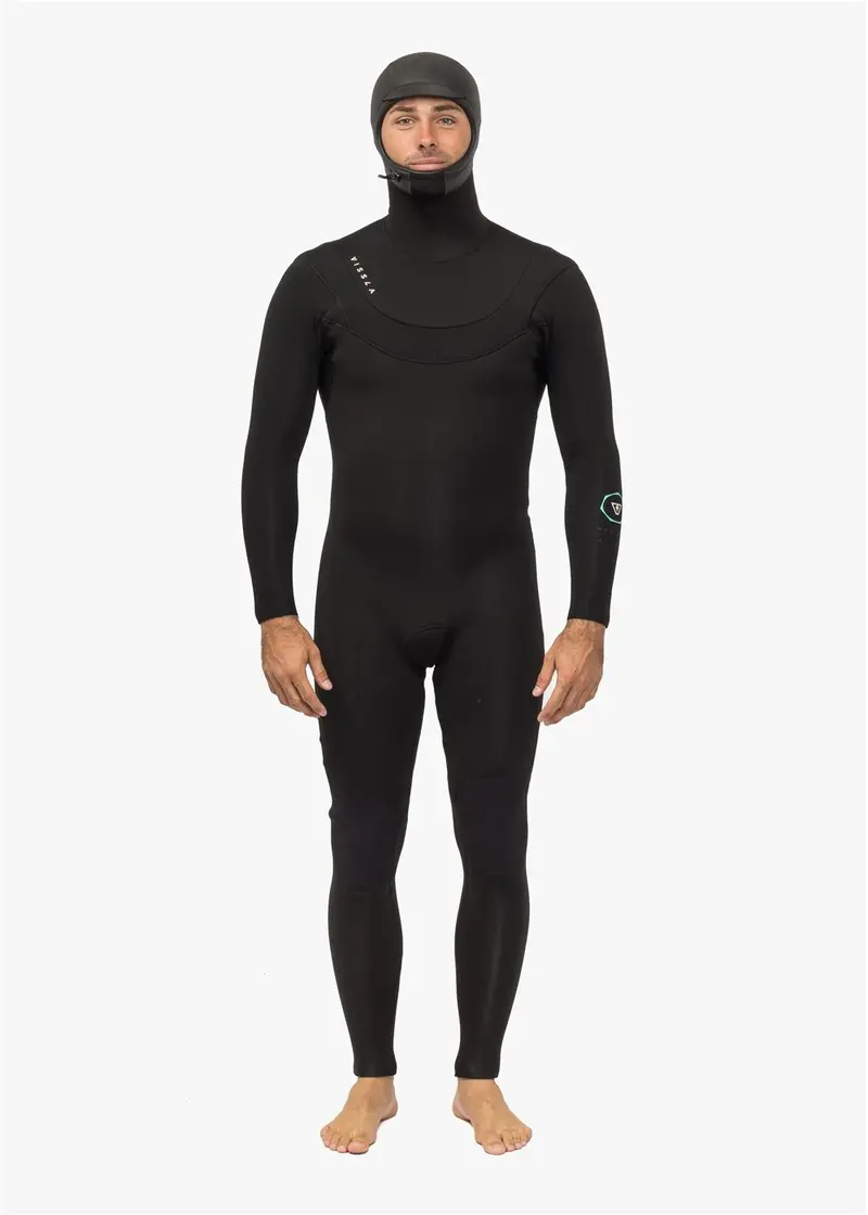 Vissla New Seas 5/4mm Hooded U-Zip Full Wetsuit
