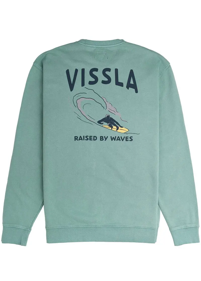 Vissla Raised By Waves Graphic Fleece Top