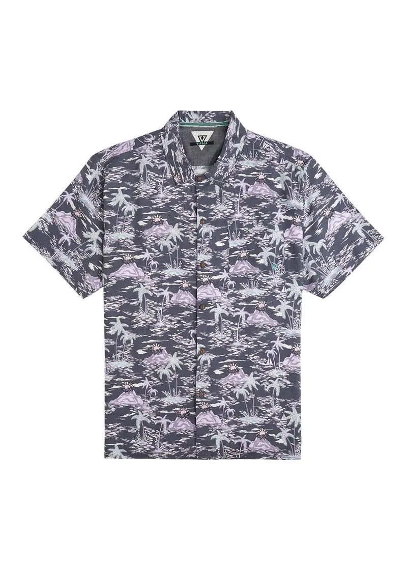 Vissla Tropical Print Short-Sleeve Shirt