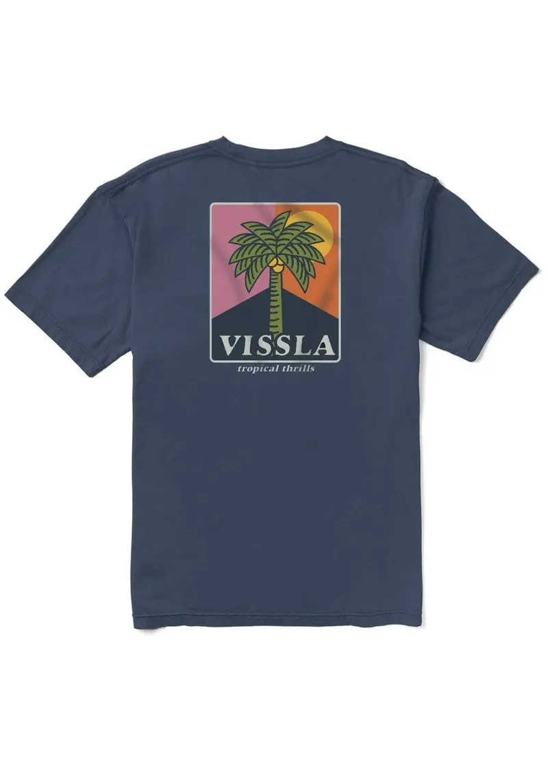 Vissla Tropical Thrills Organic Short-Sleeve Pocket Tee
