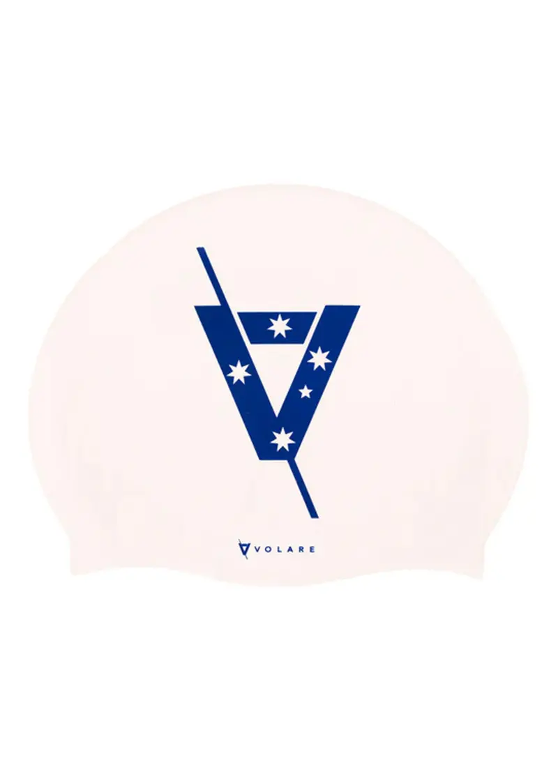 Volare Southern-Style Silicone Swim Cap