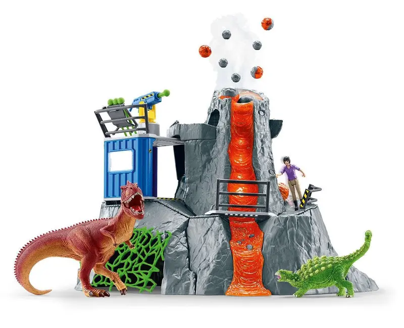 Volcano Expedition Base Camp Playset – Adventure-Themed STEM Learning Kit #42564