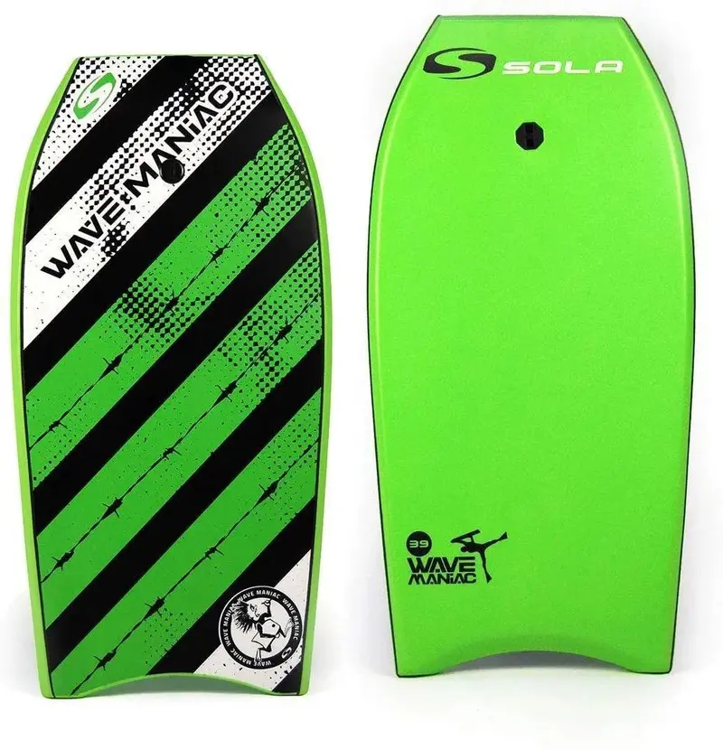 Wave Maniac 33″ EPS/XPE Bodyboard – Slick Surface, Lightweight Core