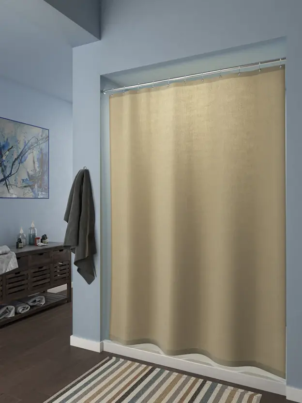 Weighted Shower Curtain – Anti-Flap Water Barrier