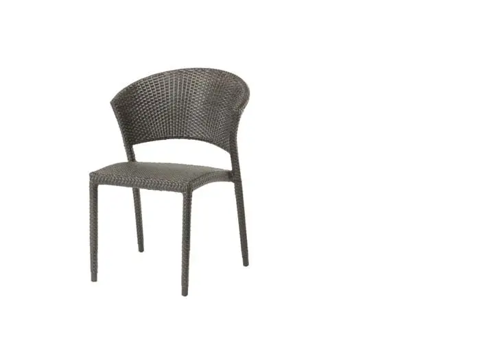 Weston Stackable Side Chair – Resin-Composite Seat and Corrosion-Resistant Aluminum Frame
