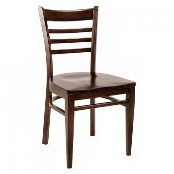 WG-Ariel Wooden Seat Chair – Natural Grain Side Chair with Refined Silhouette