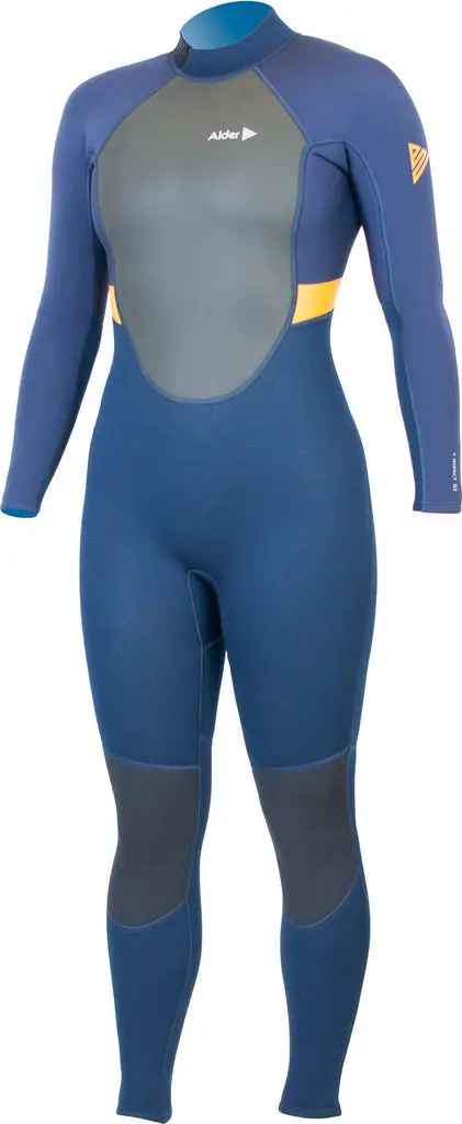 Women’s Alder Impact 3/2mm Back-Zip Orange Full-Length Wetsuit