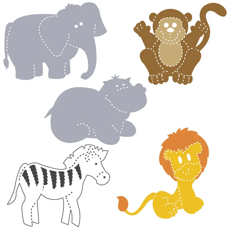 Zoo Baby Animals Learning Set